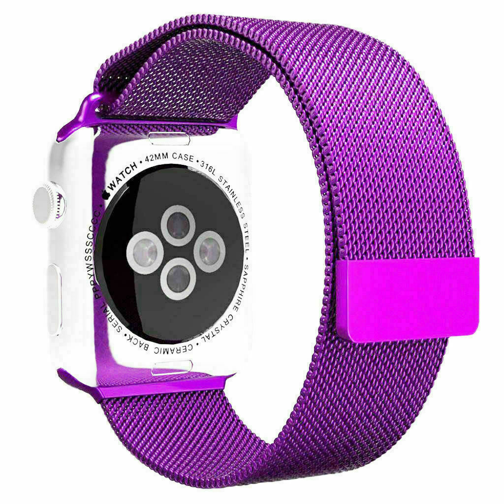 Magnetic Metal Loop Watch Band wrist Strap For Apple Watch Series 9 8 7 41/ 45mm