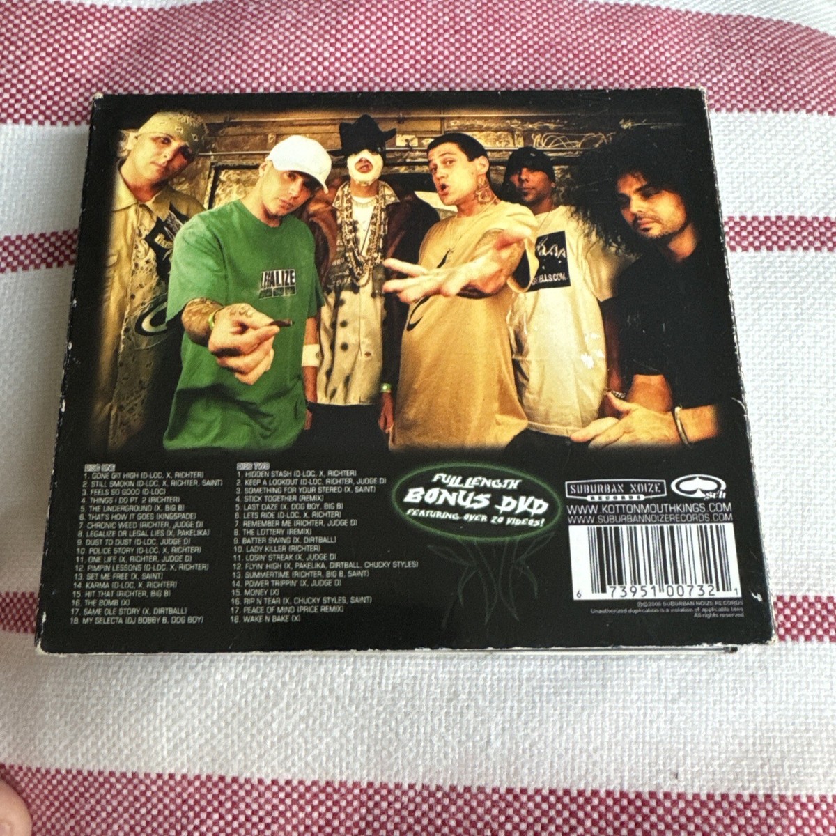 Kottonmouth Kings - Hidden Stash III 3 2006 Suburban Noize CD Set 