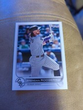 2022 Topps #232 Brendan Rodgers Colorado Rockies