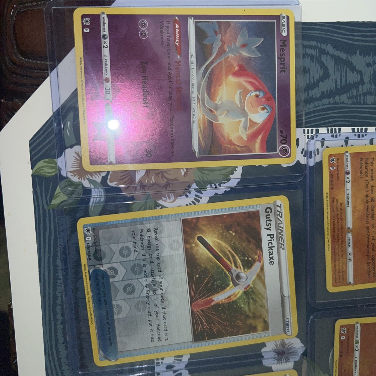 pokemon cards 5 Holographic Cards