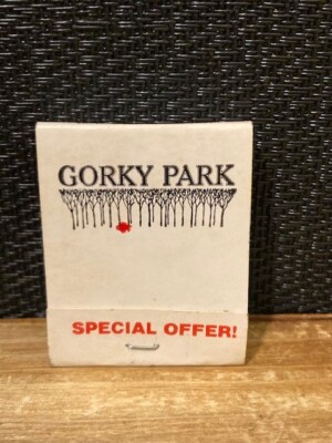 Vintage Matchbook GORKY PARK 1983 Movie & Special Merch Offer