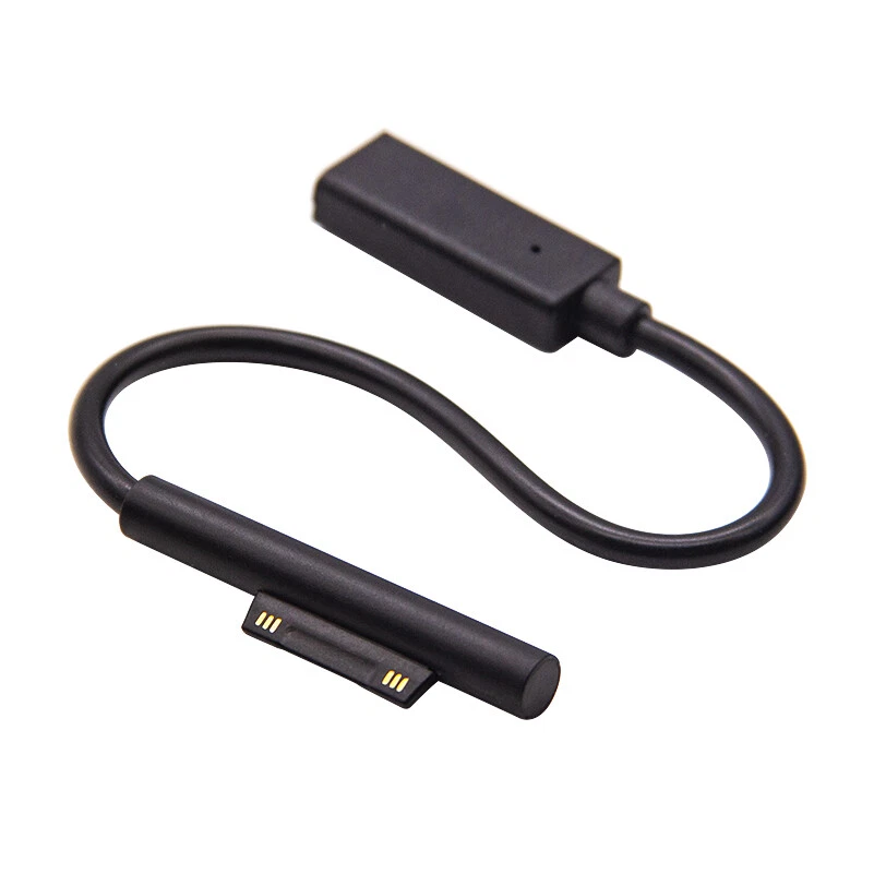 USB C Female Ladegerät Für Microsoft Surface Pro 7/6/5/4/3 Schnell PD Ladekabel - Bild 4 von 4