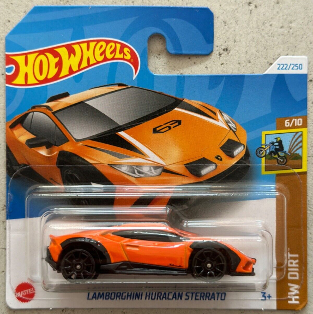Hot Wheels LAMBORGHINI HURACAN STERRATO HW Dirt with Protector