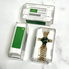 Rolex Reloj de Arena Estuche Ataúd Caja de Viaje Servicio de Anuncio Regalo Datejust Oyster Daydate