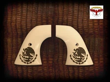 COLT SAA 2nd GENERATION SINGLE ACTION ARMY, SECOND GEN GRIPS ~ 2P MEXICAN EAGLE
