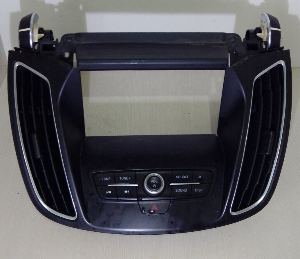 Mascherina Autoradio 1-DIN Per Ford - Compatibile Con Focus, Fiesta, Kuga