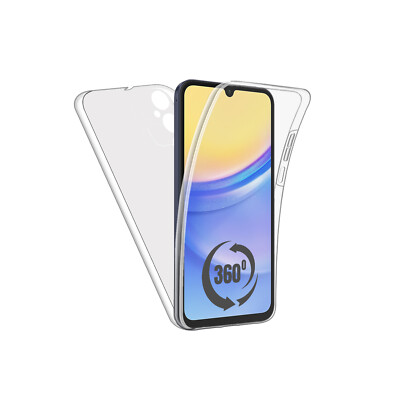 Für Samsung Galaxy A15 5G Handyhülle 360 Vollschutz Front Rückseite Abdeckung