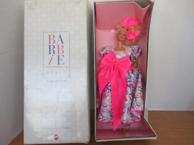 1990 BARBIE STYLE Collector Doll #5315 in ORIGINAL BOX~NEW