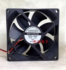 1PCS AS9225 DC24V 0.18A 2-Wire Mute Ball Cooling Fan