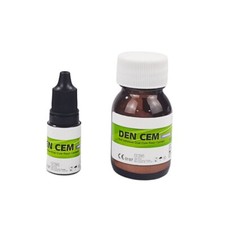 1 Pack Dental cement self adhesive dual cure resin cement HANDMIX liquid powder