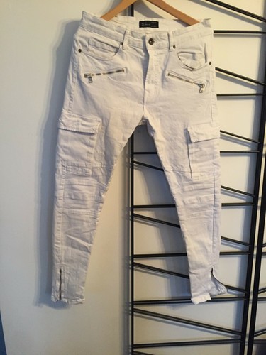 Pantaloni uomo Zara colore bianco | eBay
