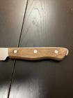 Maxam Steel Knife Carving Slicing 7” Blade Wood Handle Japan Full Tang — photo 2