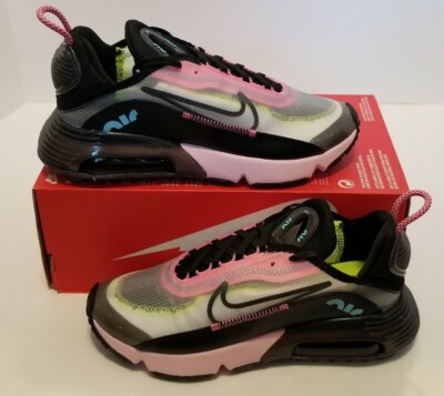 Nike Air Max 2090 White/Black/Pink Foam/Pink Women's NEW SZ 5.5 CW4286 100  NOLID | eBay