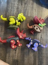 Take Apart Dinosaur Brown Dino Building Toy STEM Figure Learning Lot Replacement