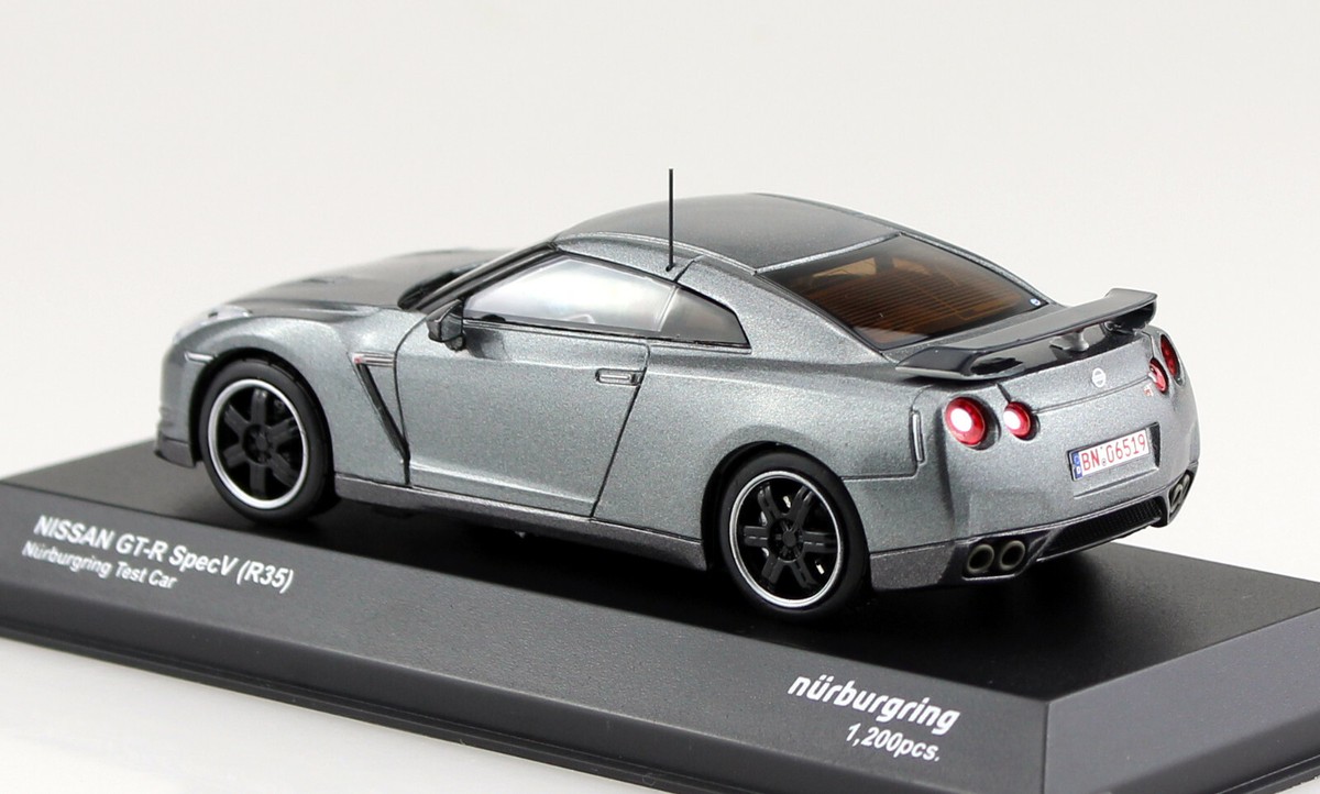 Nissan GT-R R35 grau Nürburgring 1:43 Kyosho Modellauto | eBay