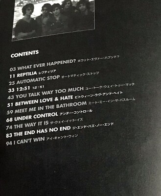 THE STROKES ROOM ON FIRE BAND SCORE JAPAN GUITAR TAB | eBay