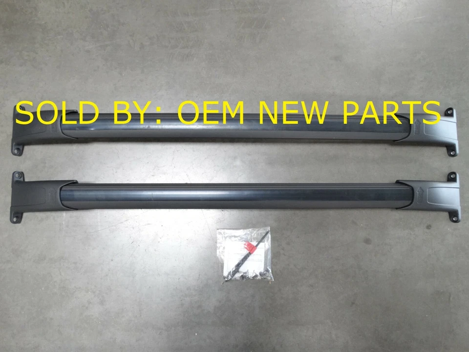 2015-2020 Cadillac Escalade GM Accessory Roof Rack Cross Rails OEM 23256564 UUU Foto 2 de 4