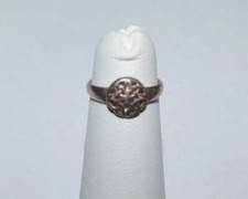 STERLING SILVER CELTIC KNOT TOE RING