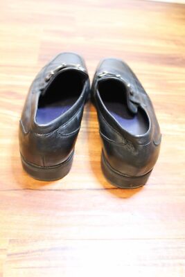 Cole Haan Black Leather Slip On Shoes Size 9 | eBay display picture 1