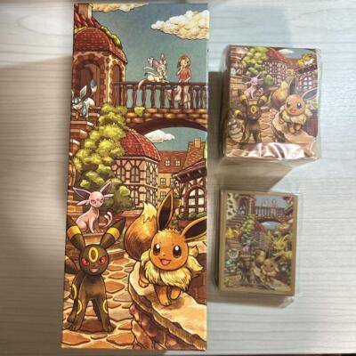 Pok?mon Card Eevee Heroes Deck Shield & Deck Case & Card Box Set Sleeves