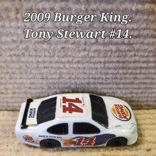 2009 Burger King. Tony Stewart #14 NASCAR, Loose.