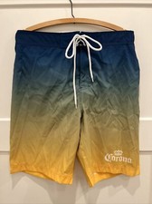 Corona Beer Board Shorts Swim Trunks Men's NWT Size Small 30" Waist