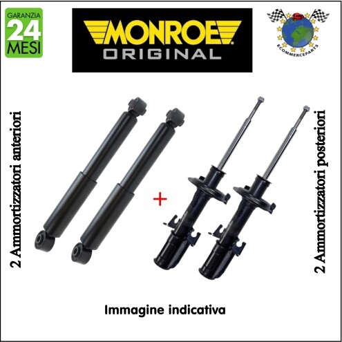 Kit Ammortizzatori Ant+Post xx Original Per Fiat Coupe - Foto 1 di 3
