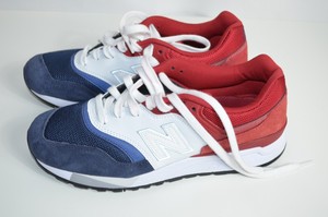 mens red white and blue new balance