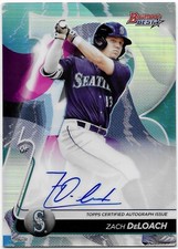 2020 Bowman’s Best - Refractor Autograph Best Of 2020  - Zach Deloach #B20-ZD