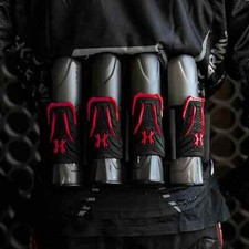UPRZĄŻ PAINTBALLOWA HK ARMY ZERO G LITE 4+3 - CZERWONA