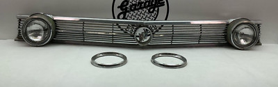 62 BUICK LESABRE FRONT GRILL WITH LIGHTS AND EMBLEM
