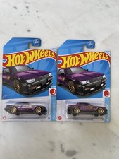 🆕Lot of 2 ✨ HOT WHEELS✨NISSAN SKYLINE RS (KDR30)✨HW J-IMPORTS✨1/10✨Purple