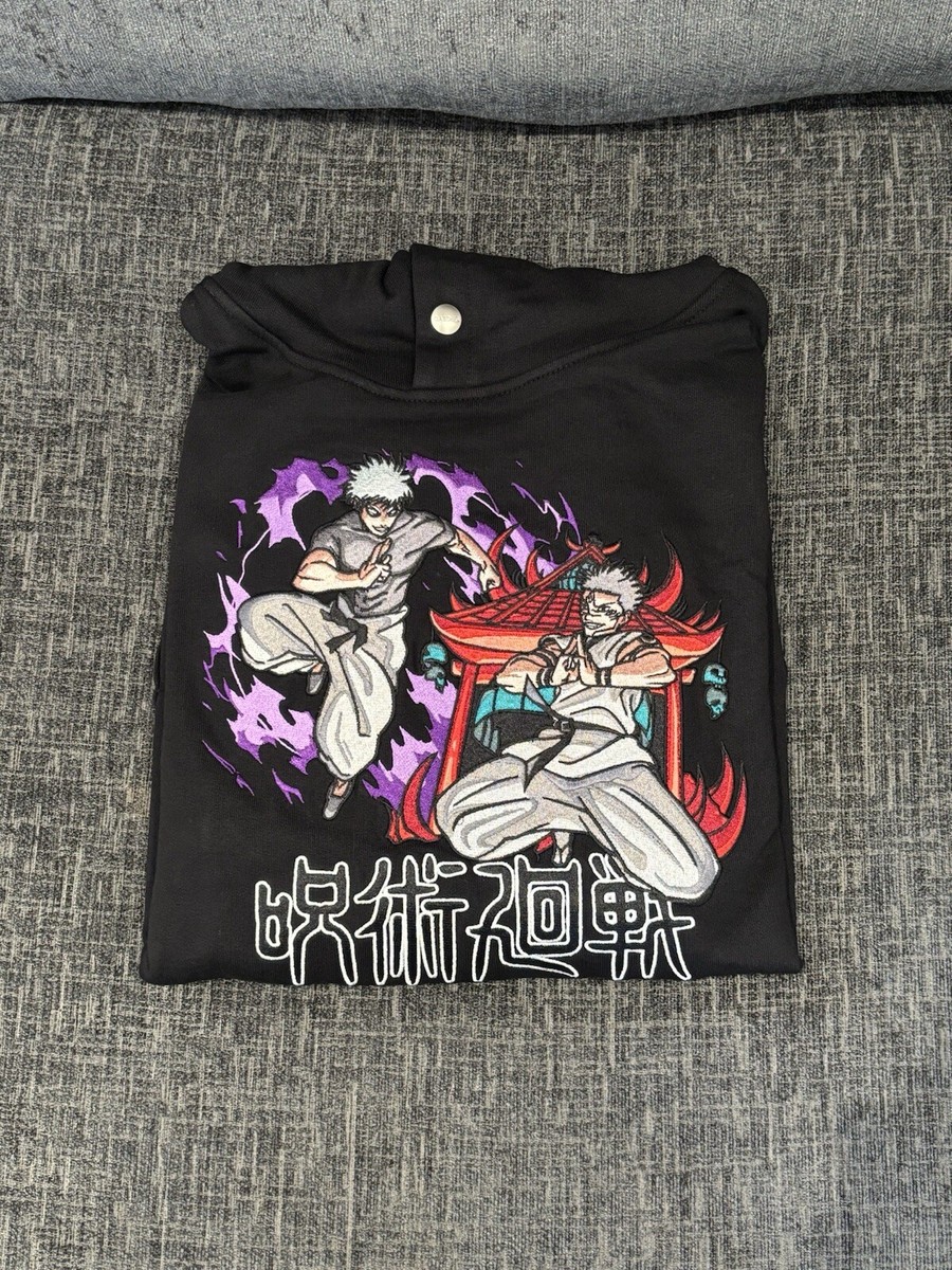 Jujutsu Kaisen Hoodie Embroidered UK