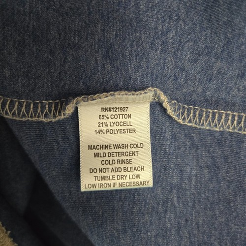 JOHNNIE-O Size 2XL Mens Khaki 1/4 Zip Soft Cotton/Lyocell Pullover Sweatshirt - Picture 11 of 11