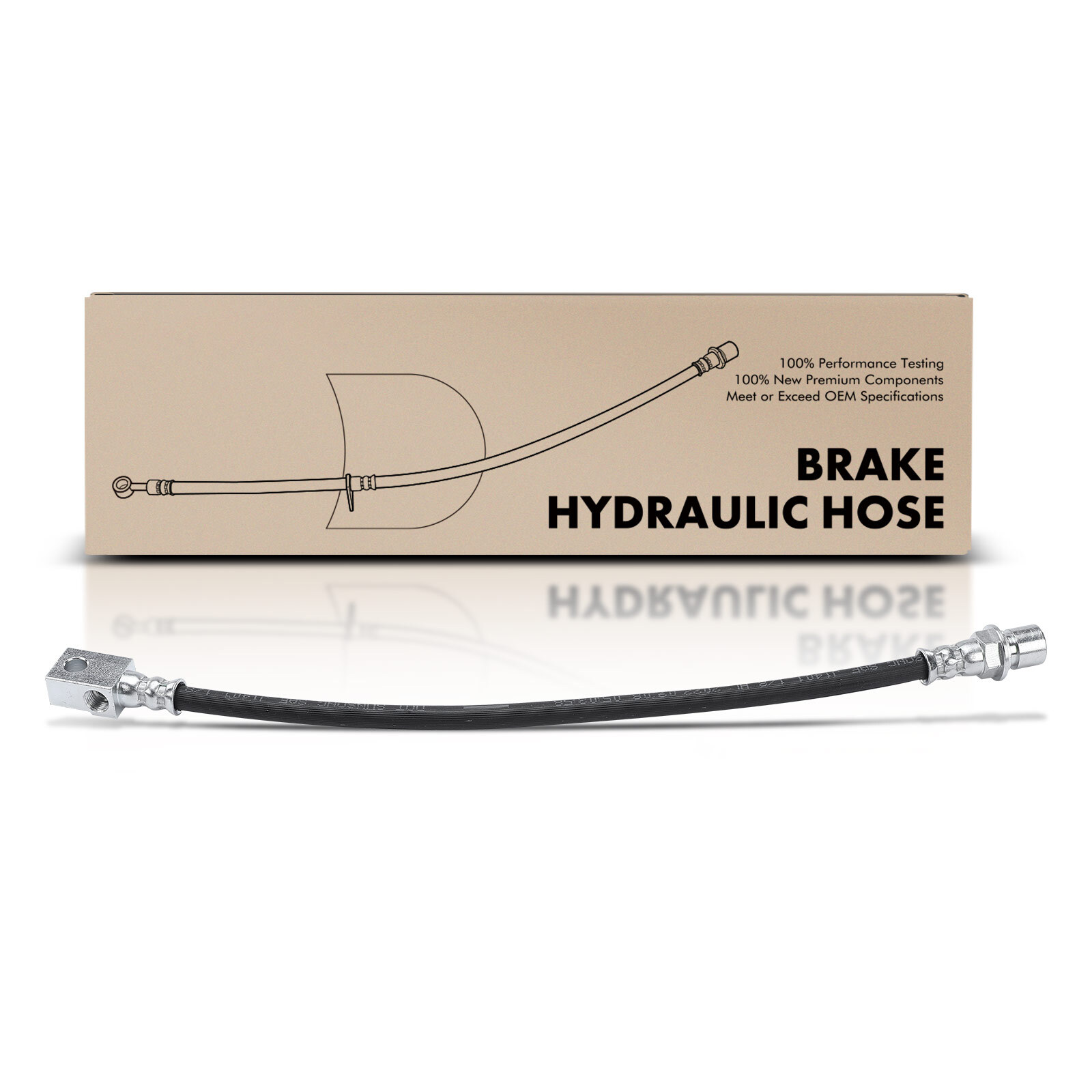 Brake Hydraulic Hose Rear Center for Chevy C10 P10 K10 Blazer