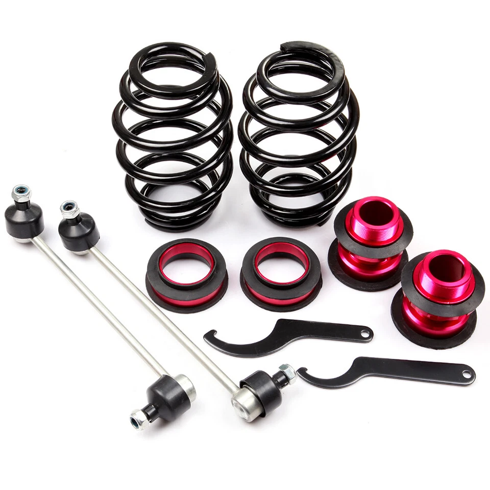 Kits de reducción de suspensión Coilovers para Golf MK5 2003-07 Amortiguadores Puntales Ajustables Foto 3 de 4