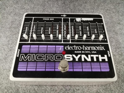 Electro-Harmonix EHX MicroSynth Analog Guitar Micro Synthesizer 