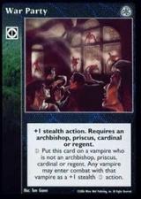 War Party x5 VTES JYHAD 3rd