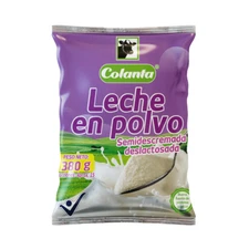 Colombian lactose free semi skimmed Milk powder Colanta 380g Leche deslactosada