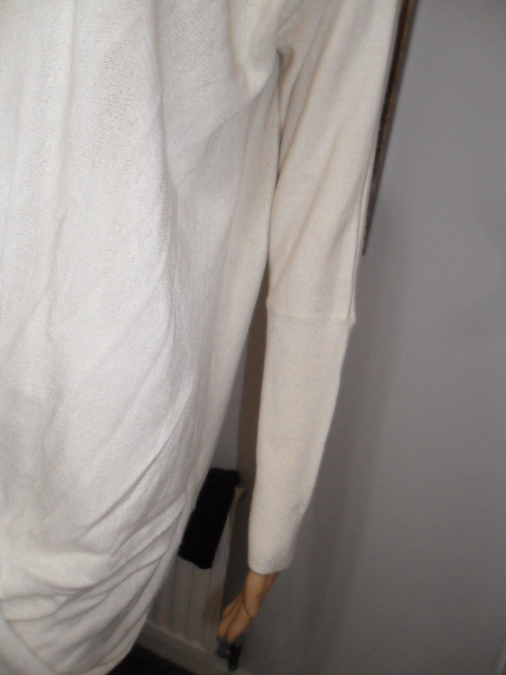 NWT FOREVER21 CREAM KNOT FRONT JUMPER SIZE M(1214) ACRYLIC eBay