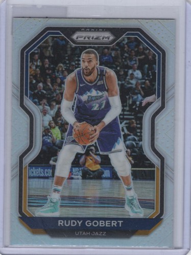 2020-21 Panini Prizm Rudy Goebert Silver Prizm | eBay