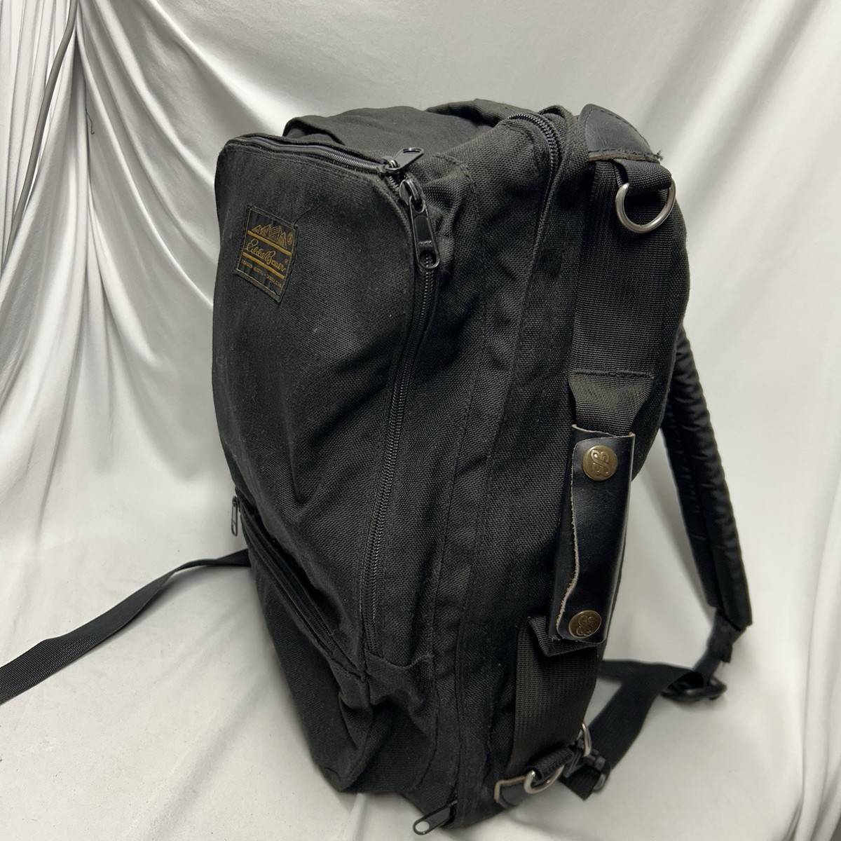 Eddie Bauer 90s Vintage Hybrid Backpack / Case Side Handle Hidden Eddie Bauer 90s Vintage Hybrid Backpack / Case Side Handle Hidden