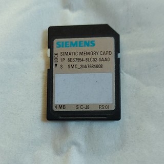 Siemens SIMATIC Memory Card Speicherkarte 4 MB S7/300 6ES7954 8LC02 0AA0