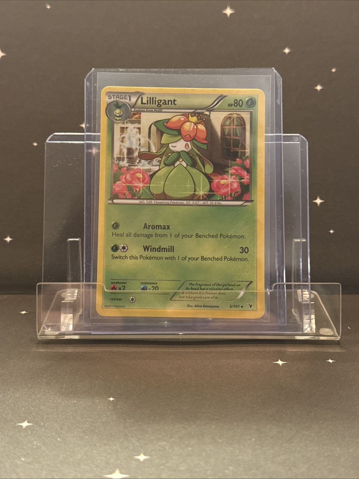 Pokemon Lilligant - 5/101 - Rare BW Noble Victories LP/NM