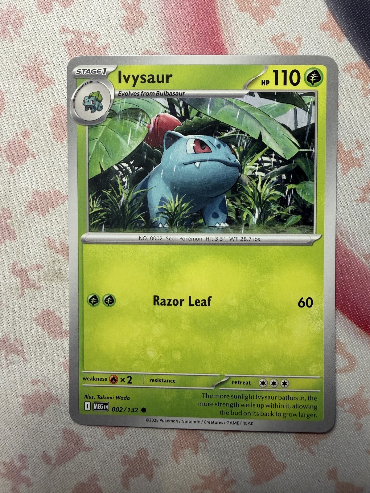 Ivysaur - Common ME01: Mega Evolution 002/132 NM