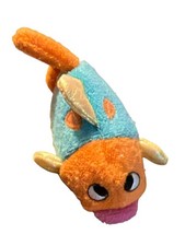 2000 KIDS II Fish Terry Cloth Mini Finger Puppet A01733 Multi-Colored Plush 4"