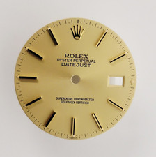 Genuine Factory Rolex Dial DateJust 36mm Cham...