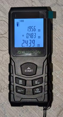 Lasermeter 100m Digital Entfernungsmesser Entfernungsmessung Oberfläche Volumen - Neu