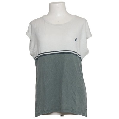 TwoThirds, T-shirt, Größe: M, Weiß/Grau, Streifen, Damen #D1D