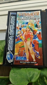 SEGA SATURN - Athlete Kings - Complete - Collectors Condition - Retro Gaming  